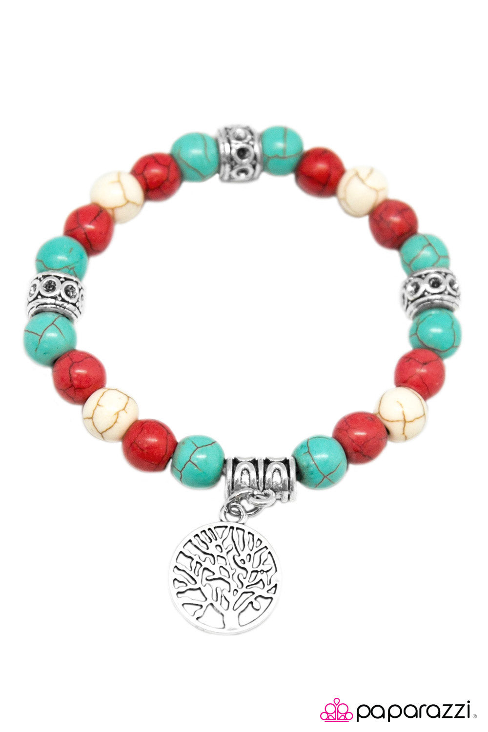 Paparazzi ♥ Save A Tree - Multi ♥ Bracelet