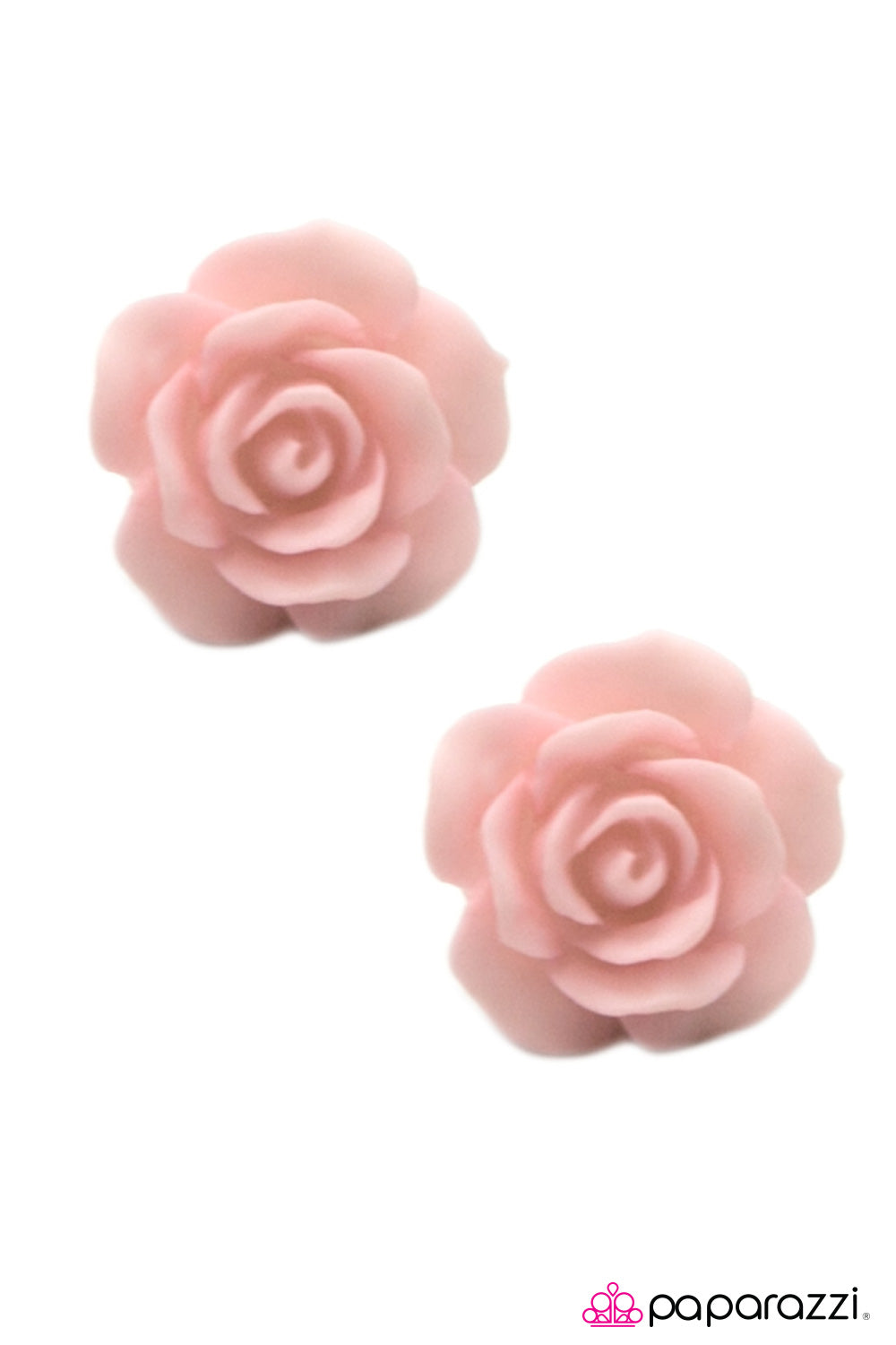Paparazzi ♥ Rose Garden - Pink ♥ Post Earrings