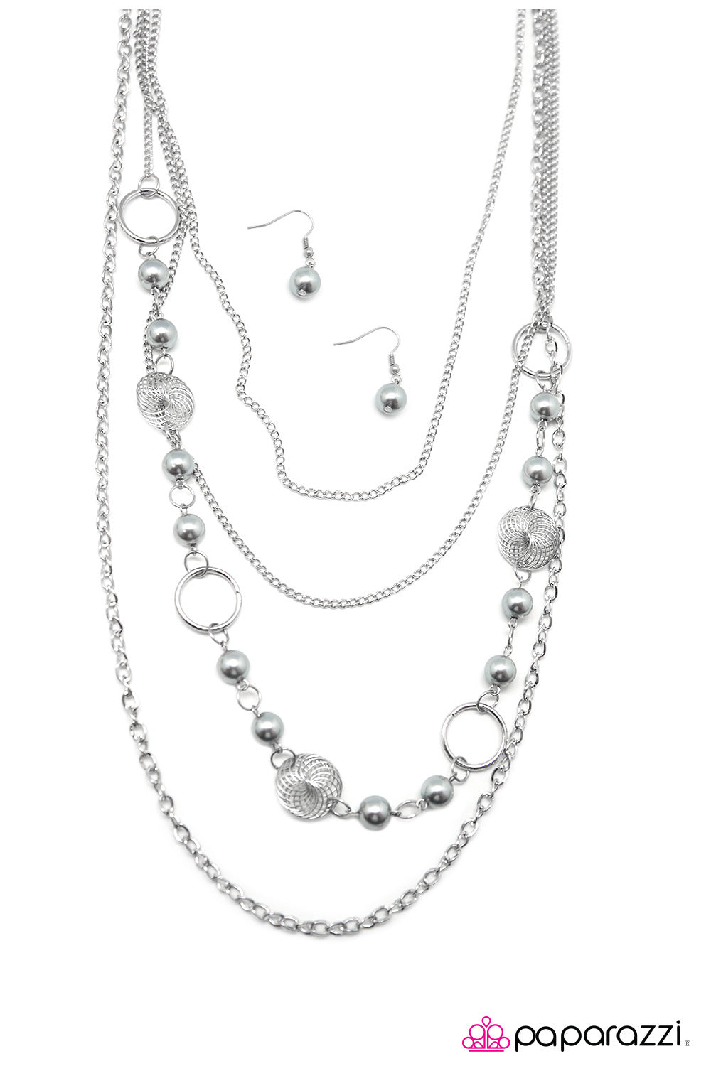 Paparazzi ♥ The Glory Days - Silver ♥ Necklace