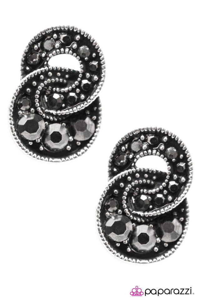 Paparazzi ♥ Make It A Double - Silver ♥ Post Earrings