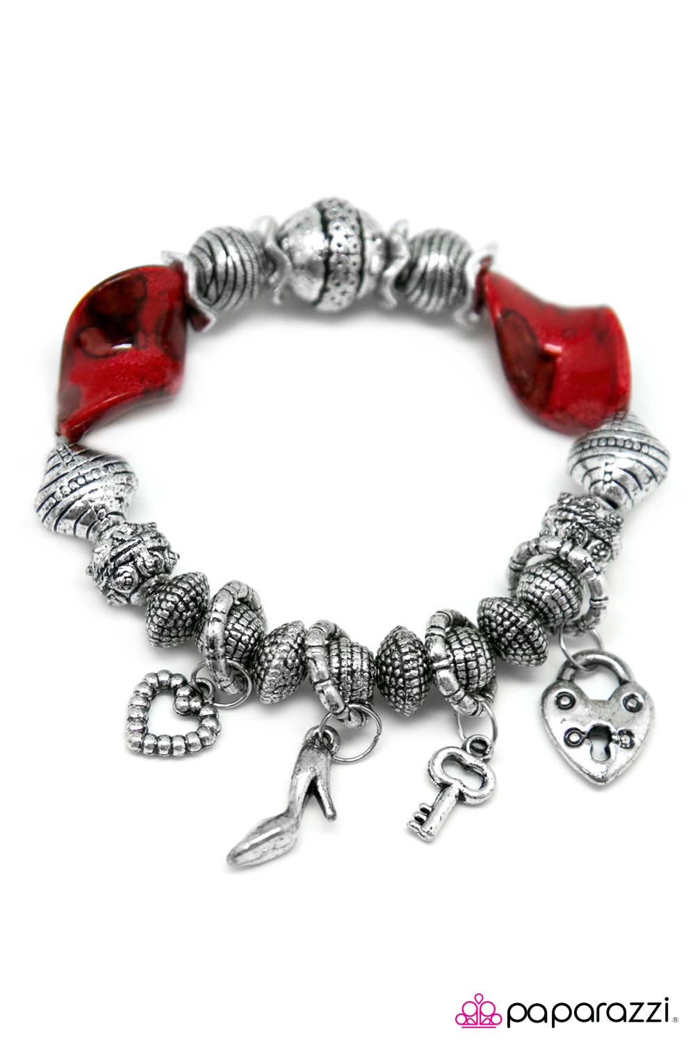 Paparazzi ♥ Some Kind Of Wonderful - Red ♥ Bracelet