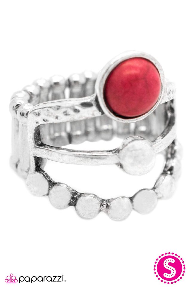 Paparazzi ♥ Do The BRIGHT Thing - Red ♥ Ring