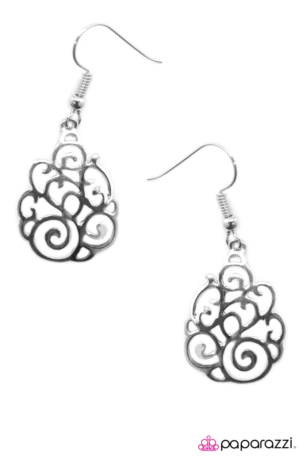 Paparazzi ♥ The Concert Hall - Silver ♥ Earrings