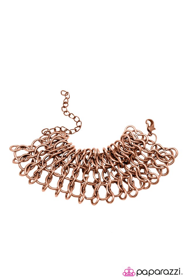 Paparazzi ♥ Tech Savvy - Copper ♥ Bracelet