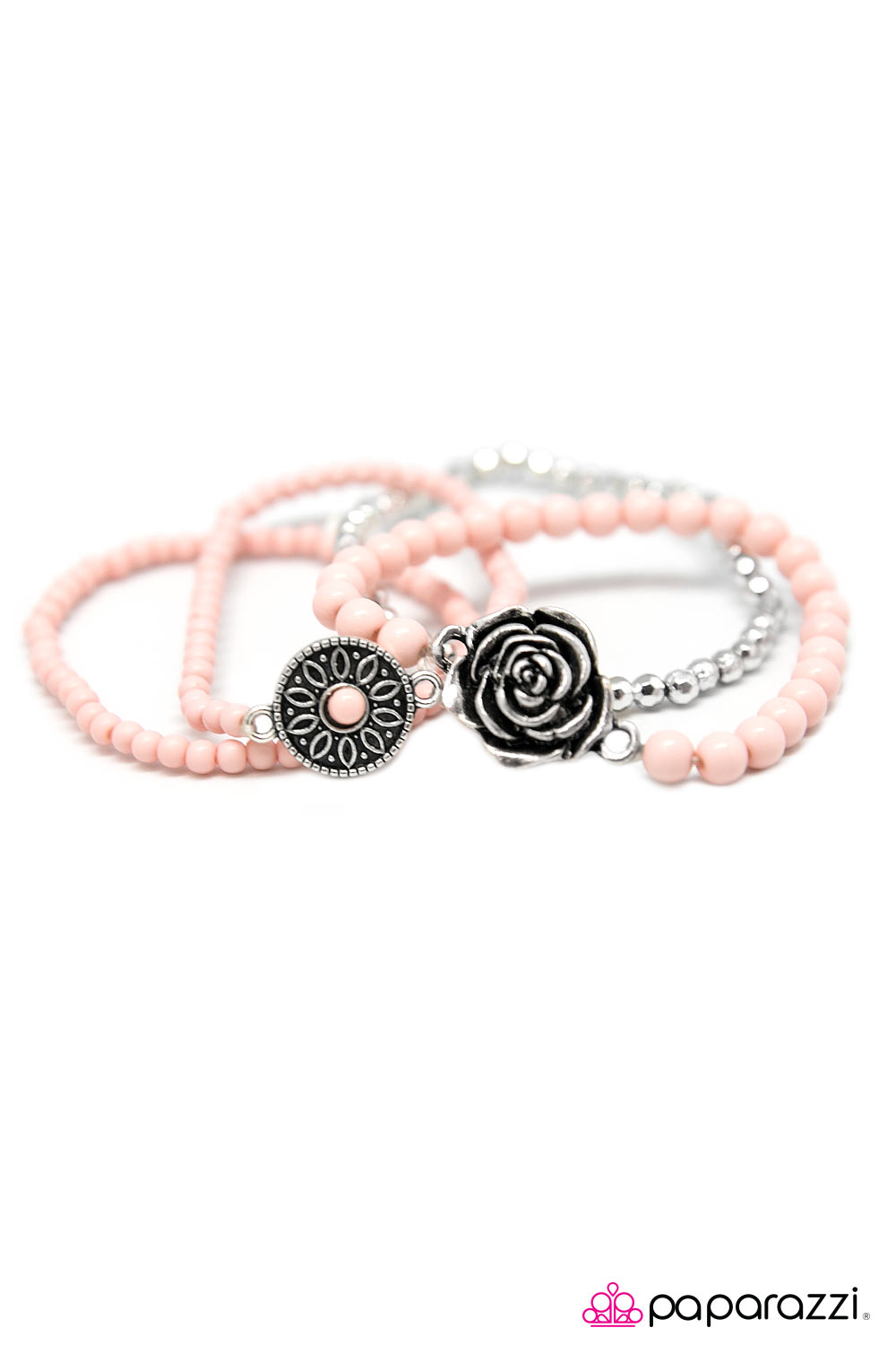 Paparazzi ♥ New Beginnings - Pink ♥ Bracelet