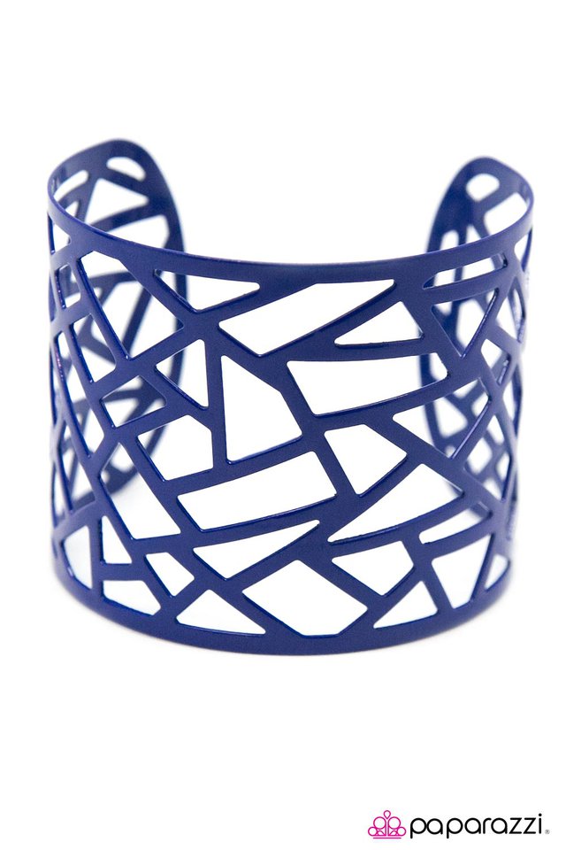 Paparazzi ♥ Fractured - Blue ♥ Bracelet