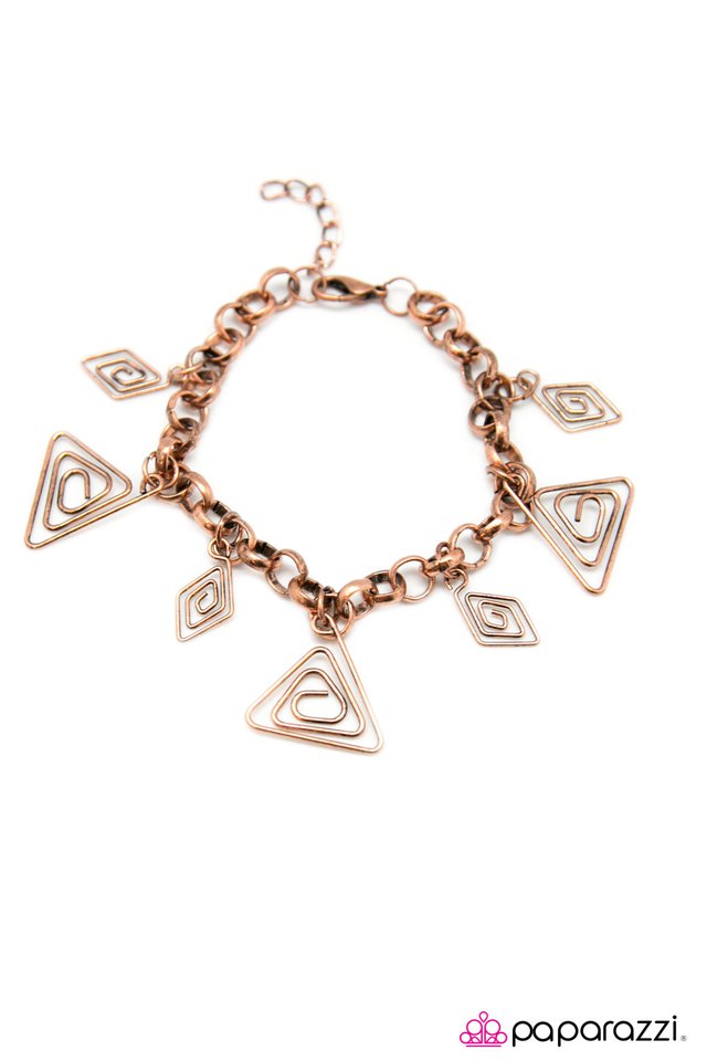 Paparazzi ♥ You A-MAZE Me! - Copper ♥ Bracelet