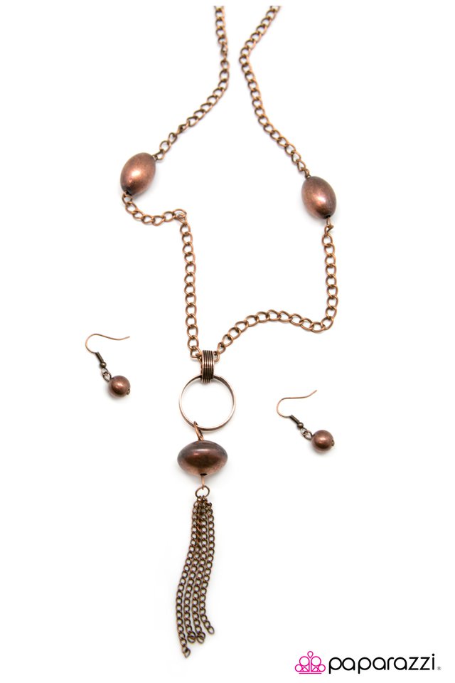 Paparazzi ♥ Time To Tassel - Copper ♥ Necklace