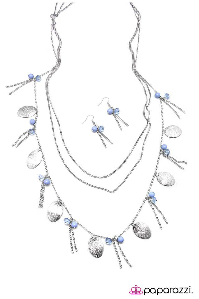 Paparazzi ♥ The Little Mermaid - Blue ♥ Necklace