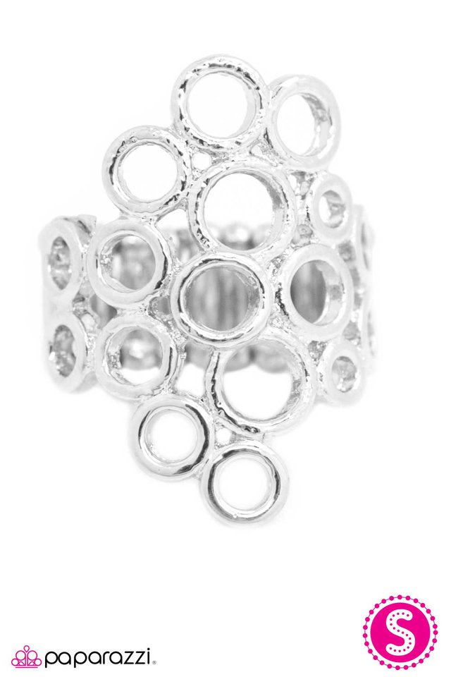 Paparazzi ♥ Forever Blowing Bubbles - Silver ♥ Ring