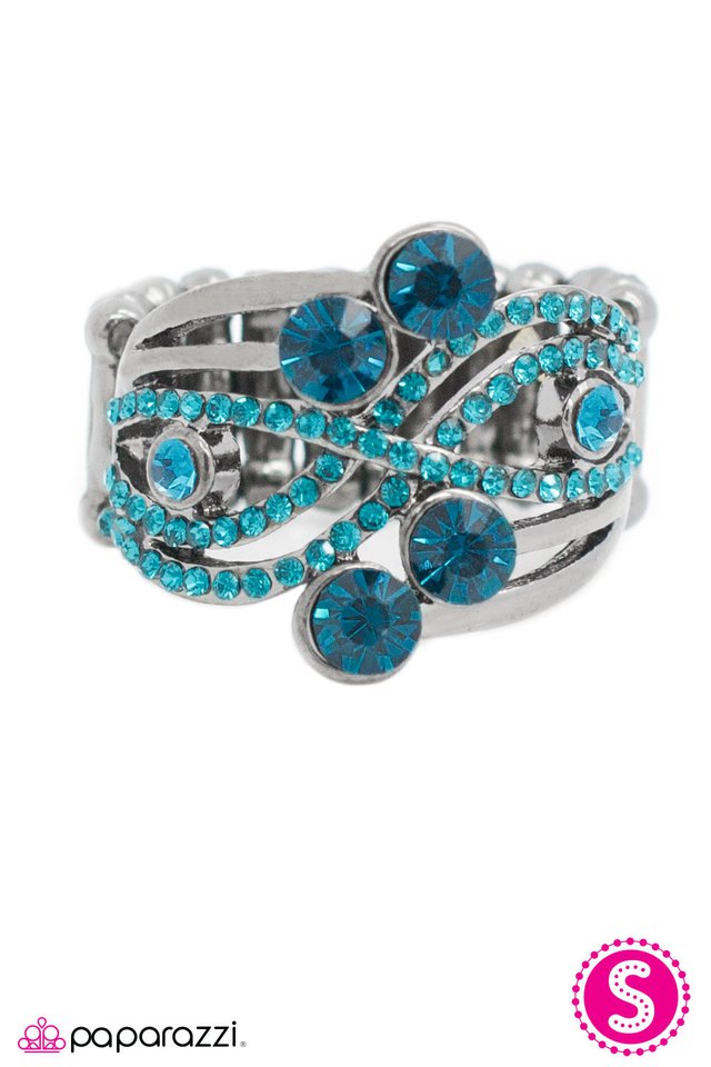 Paparazzi ♥ Dont Forget To Sparkle! - Blue ♥ Ring