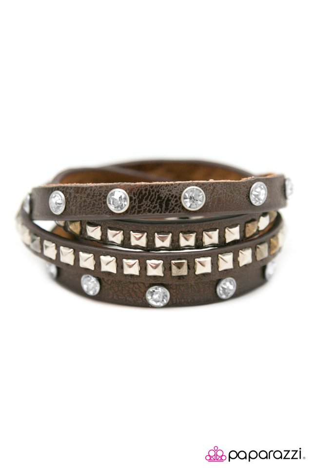 Paparazzi ♥ Hall of Fame - Brown ♥ Bracelet