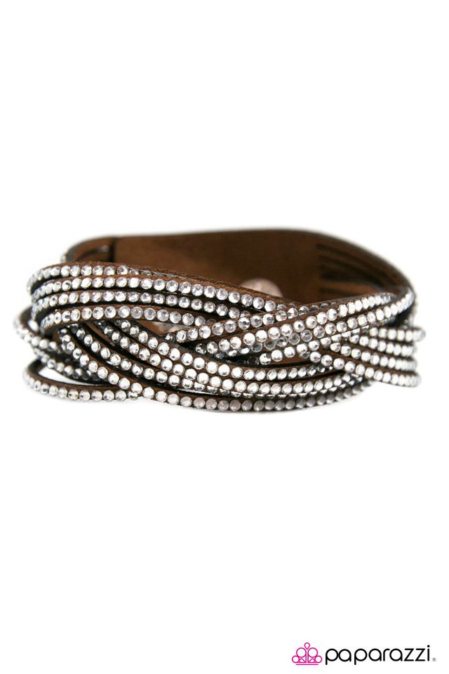 Paparazzi ♥ Go Get Em, Champ! - Brown ♥ Bracelet