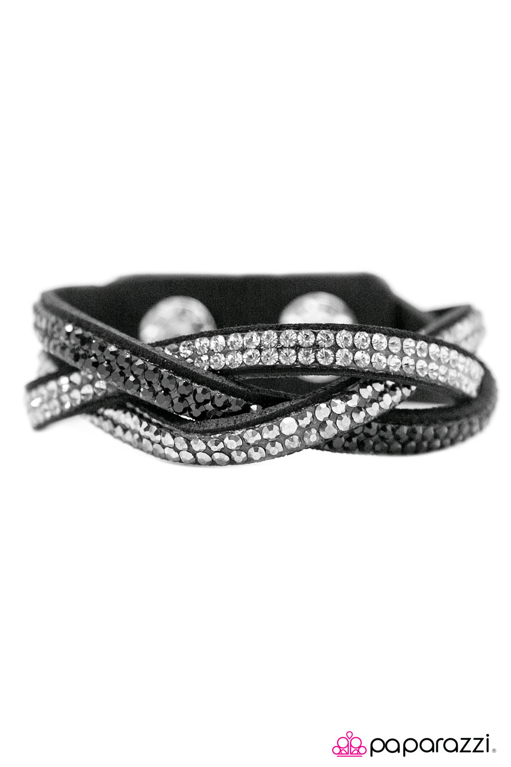 Paparazzi ♥ Haters Gonna Hate - Black ♥ Bracelet