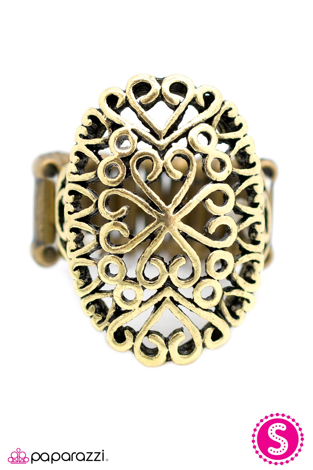 Paparazzi ♥ Something To Treasure - Brass ♥ Ring