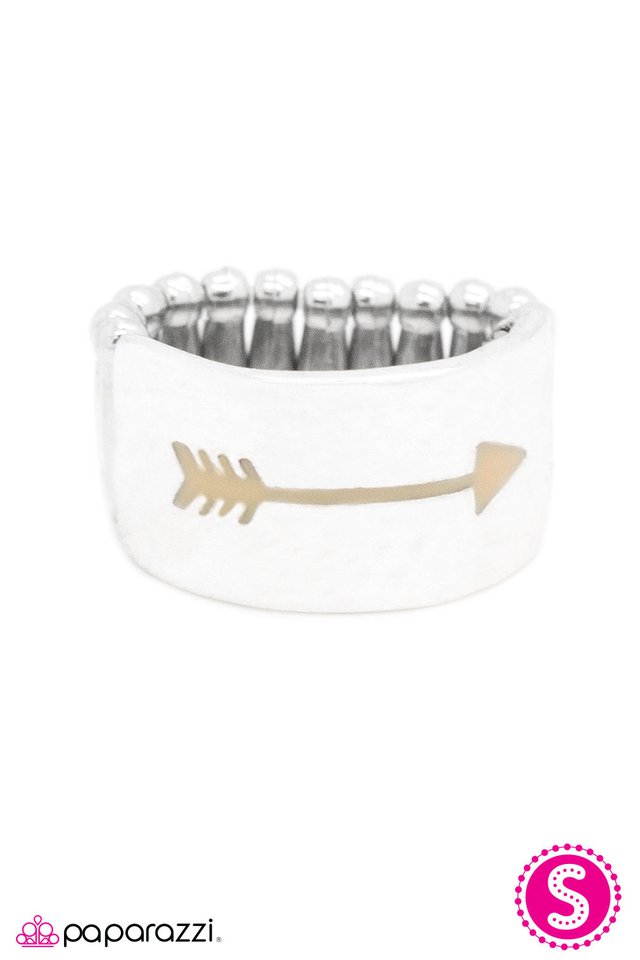 Paparazzi ♥ Follow Your Arrow - Brown ♥ Ring