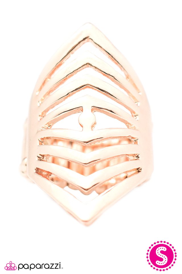 Paparazzi ♥ The A-Team - Rose Gold ♥ Ring