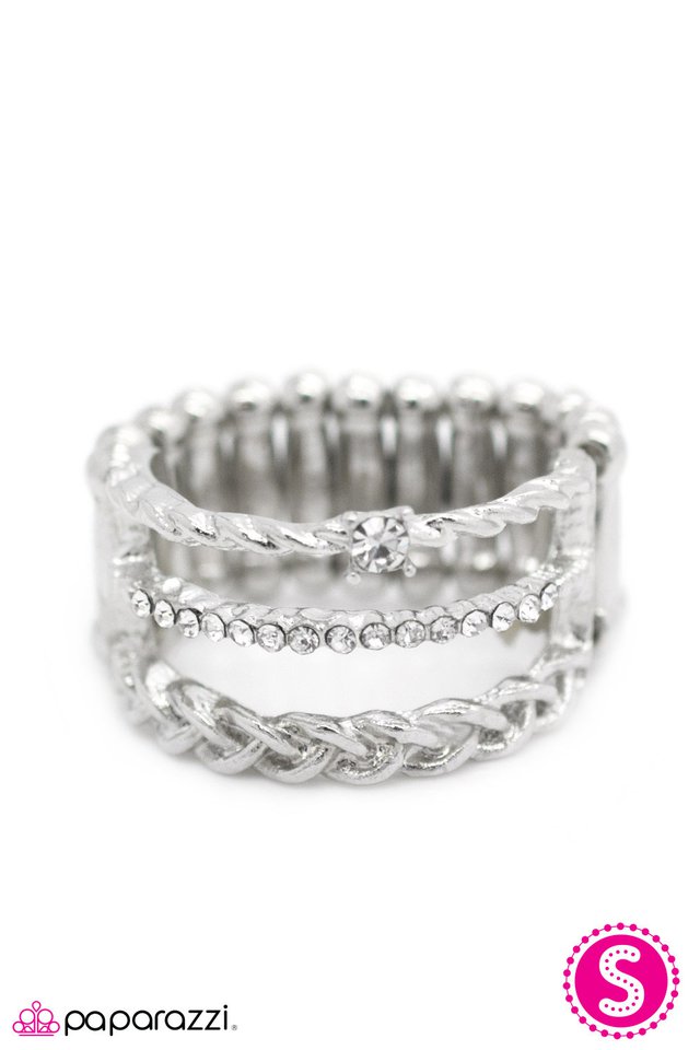 Paparazzi ♥ I Promise... - White ♥ Ring