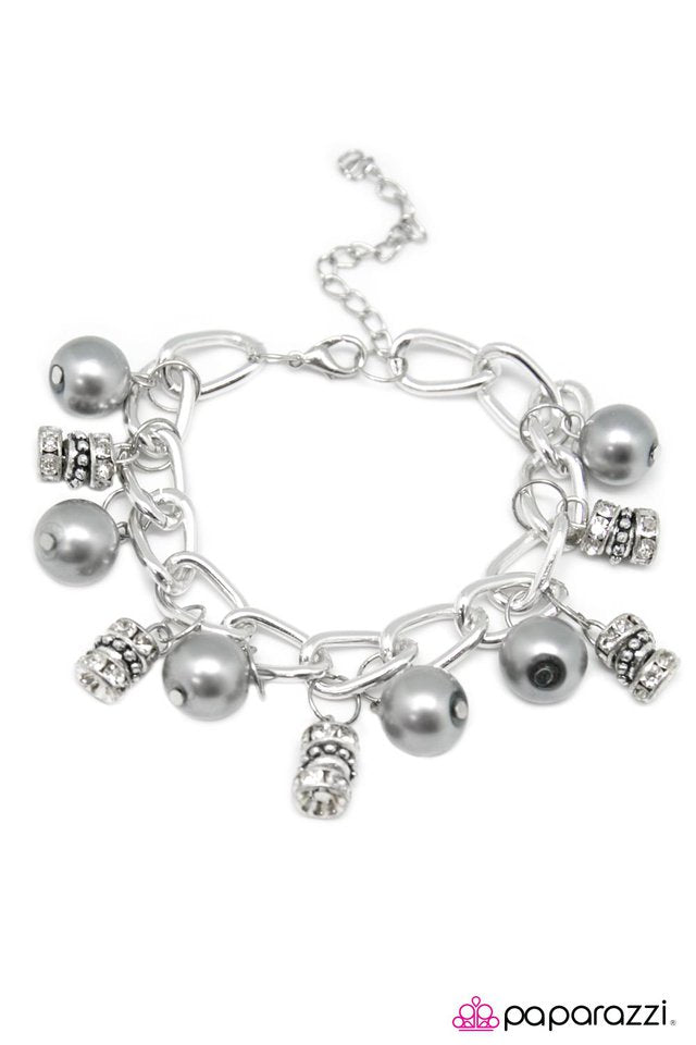 Paparazzi ♥ A Dream Come True - Silver ♥ Bracelet