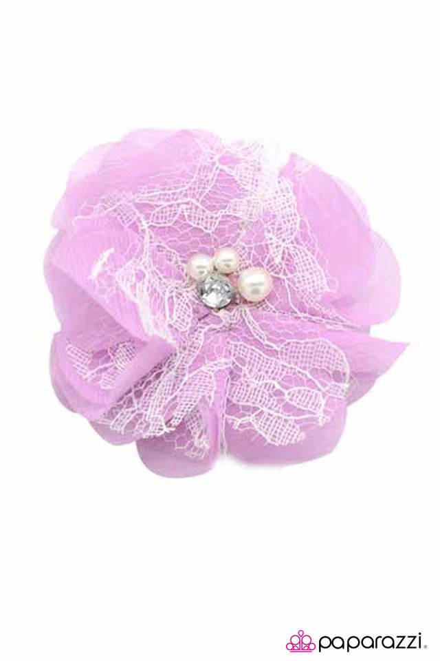 Paparazzi ♥ Chantilly Lace - Purple ♥ Hair Clip