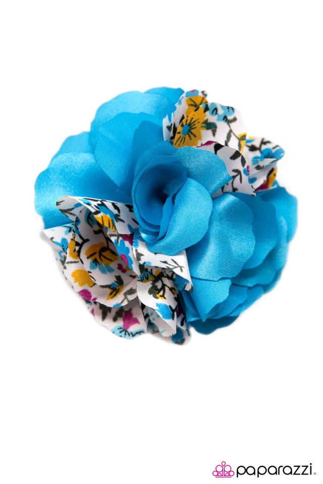Paparazzi ♥ Road To Bali - Blue ♥ Hair Clip