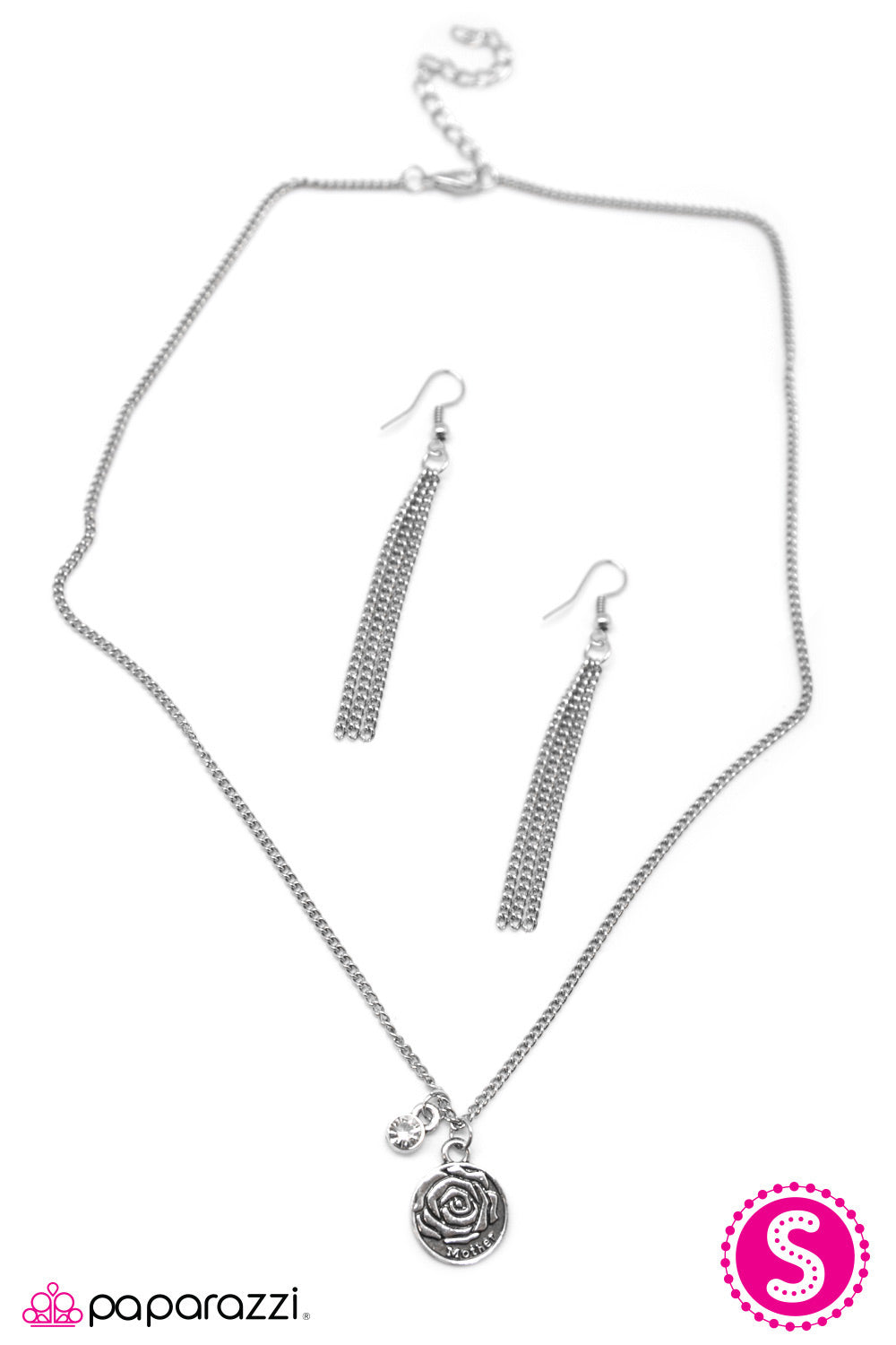 Paparazzi ♥ Mother, May I? - White ♥ Necklace