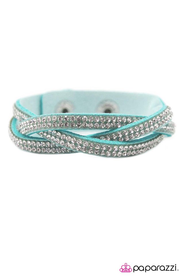 Paparazzi ♥ Haters Gonna Hate - Blue ♥ Bracelet