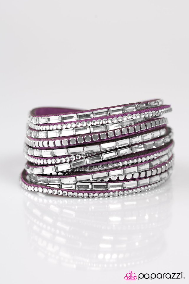 Paparazzi ♥ Gimme Some Sugar - Purple ♥ Bracelet