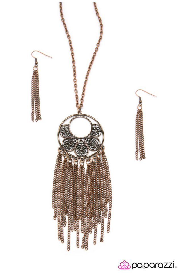 Paparazzi ♥ Radiant Reverie - Copper ♥ Necklace