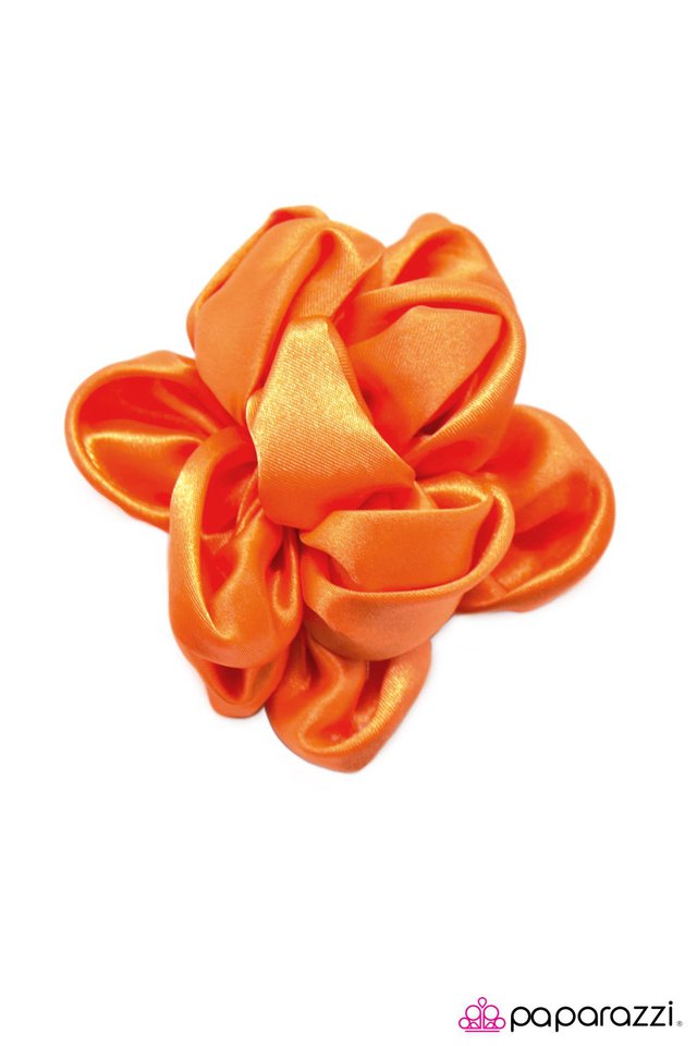 Paparazzi ♥ A Real Classic - Orange ♥ Hair Clip