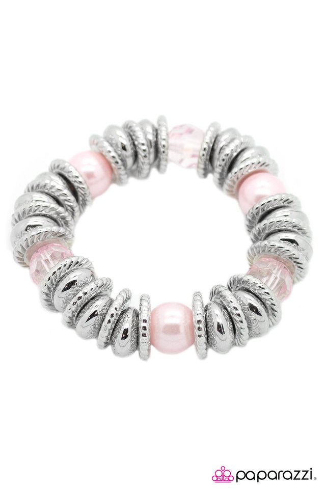 Paparazzi ♥ Pretty As A Princess - Pink ♥ Bracelet