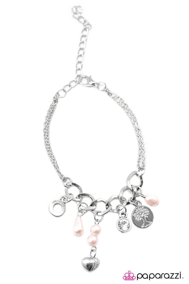 Paparazzi ♥ Welcome To Bliss - Pink ♥ Bracelet
