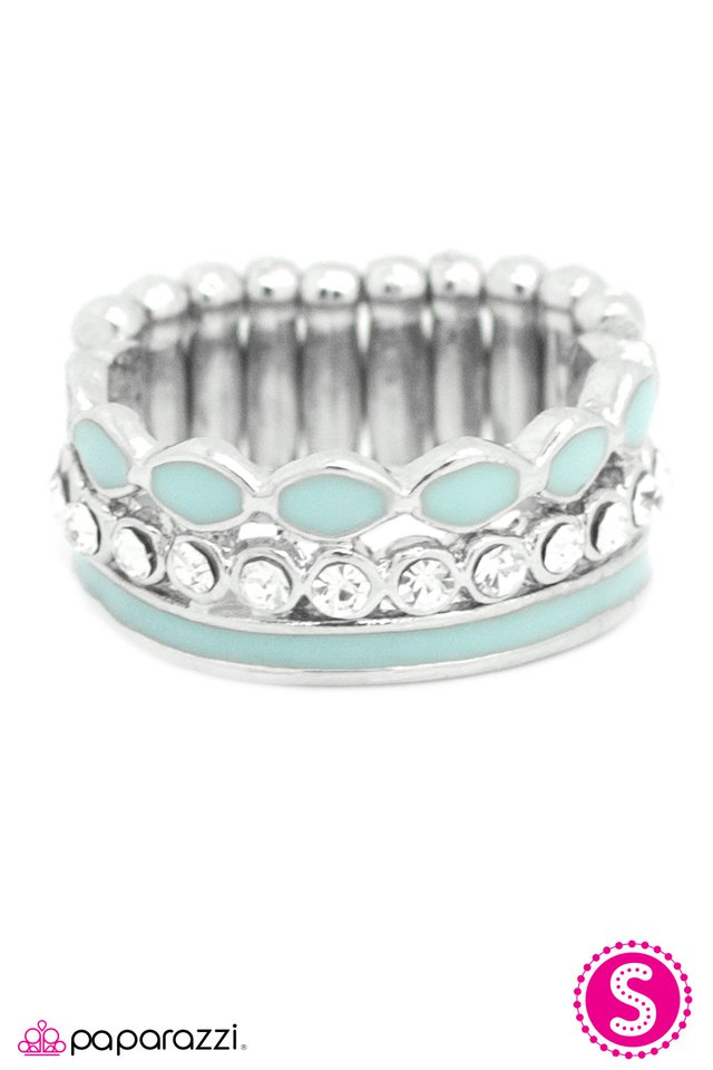 Paparazzi ♥ Fool Me Once... - Blue ♥ Ring