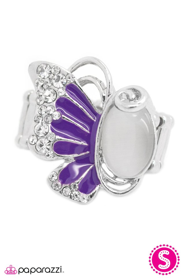 Paparazzi ♥ Fly Away Home - Purple ♥ Ring