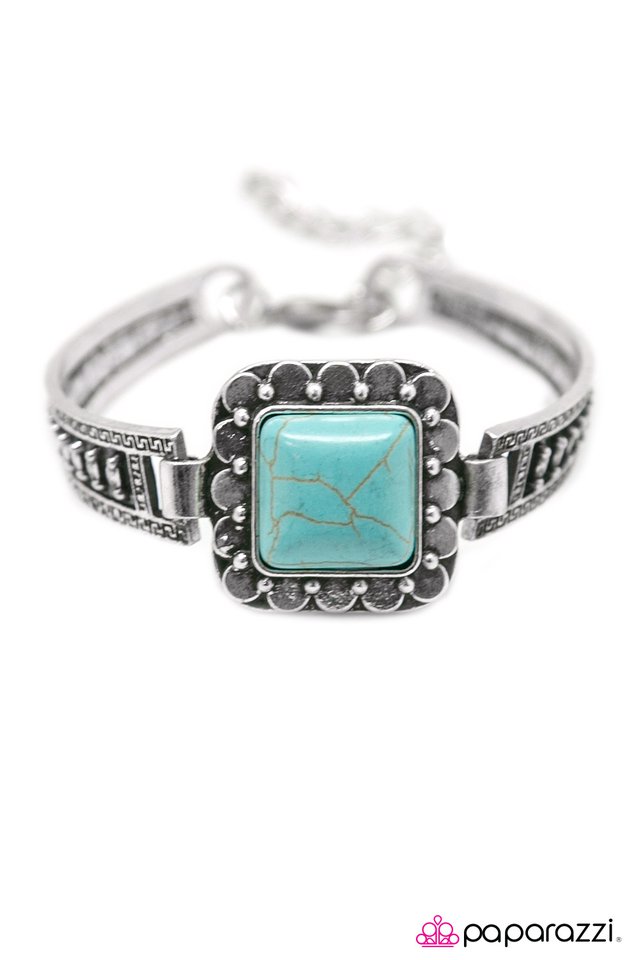 Paparazzi ♥ Sahara Sunrise - Blue ♥ Bracelet