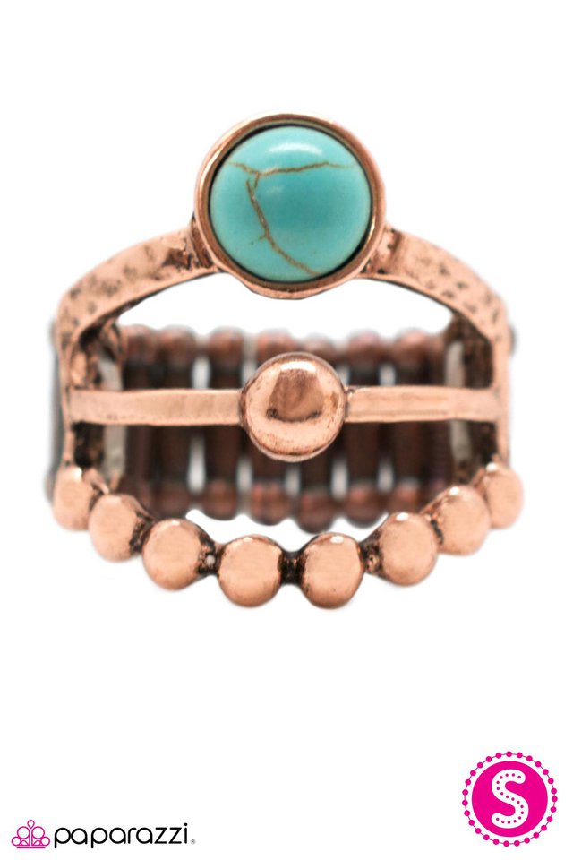 Paparazzi ♥ Do The BRIGHT Thing - Copper ♥ Ring