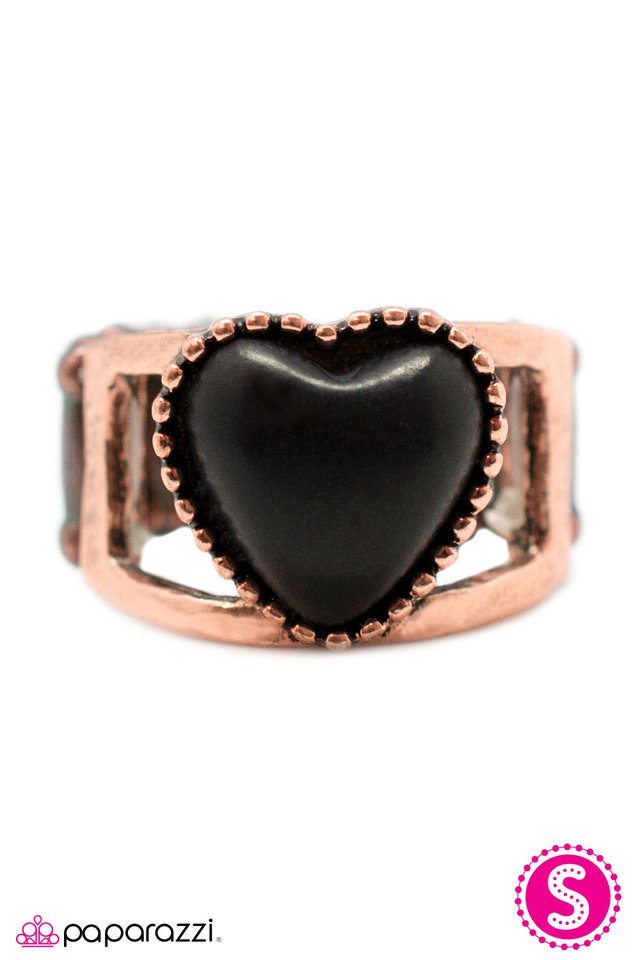 Paparazzi ♥ Rule With Your Heart - Copper ♥ Ring