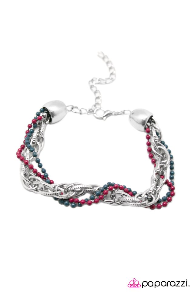 Paparazzi ♥ Lets Get This Party Started - Pink ♥ Bracelet