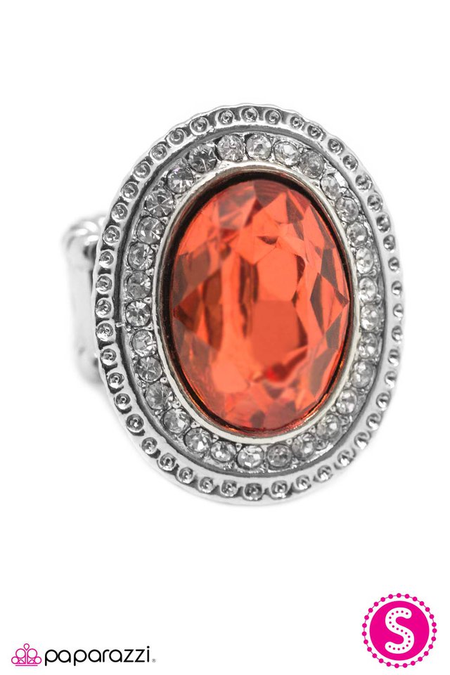 Paparazzi ♥ Show Me The Money - Orange ♥ Ring