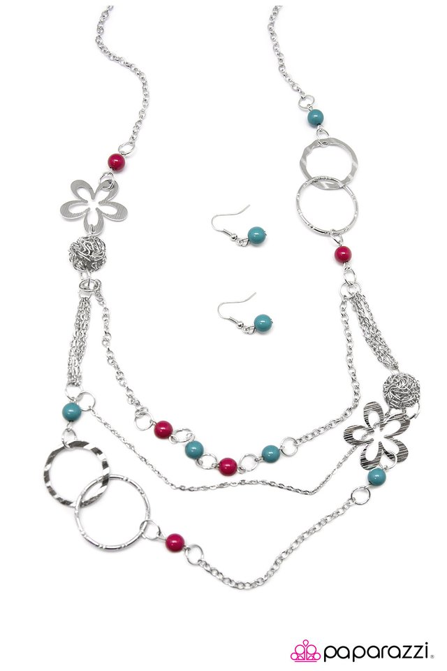 Paparazzi ♥ Shake It Up - Multi ♥ Necklace