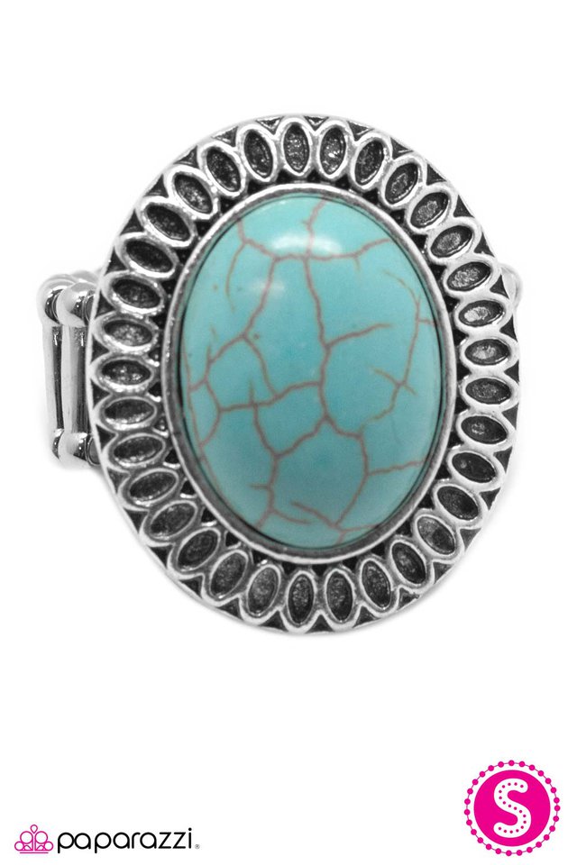 Paparazzi ♥ Howdy, Partner! - Blue ♥ Ring