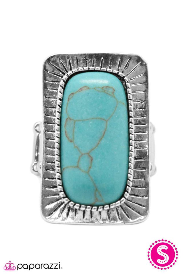 Paparazzi ♥ Cowgirl Dreams - Blue ♥ Ring