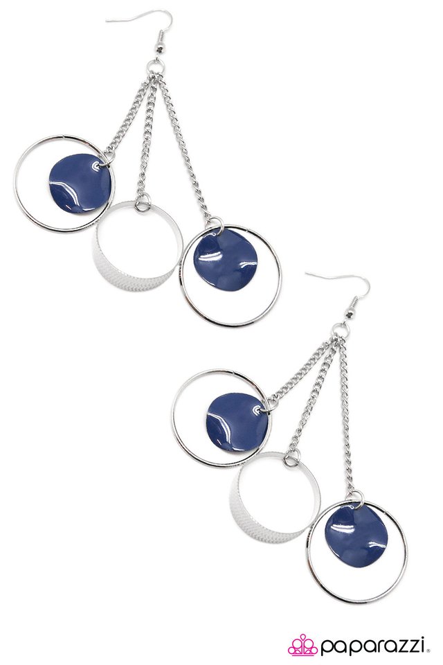 Paparazzi ♥ Dreaming Away - Blue ♥ Earrings
