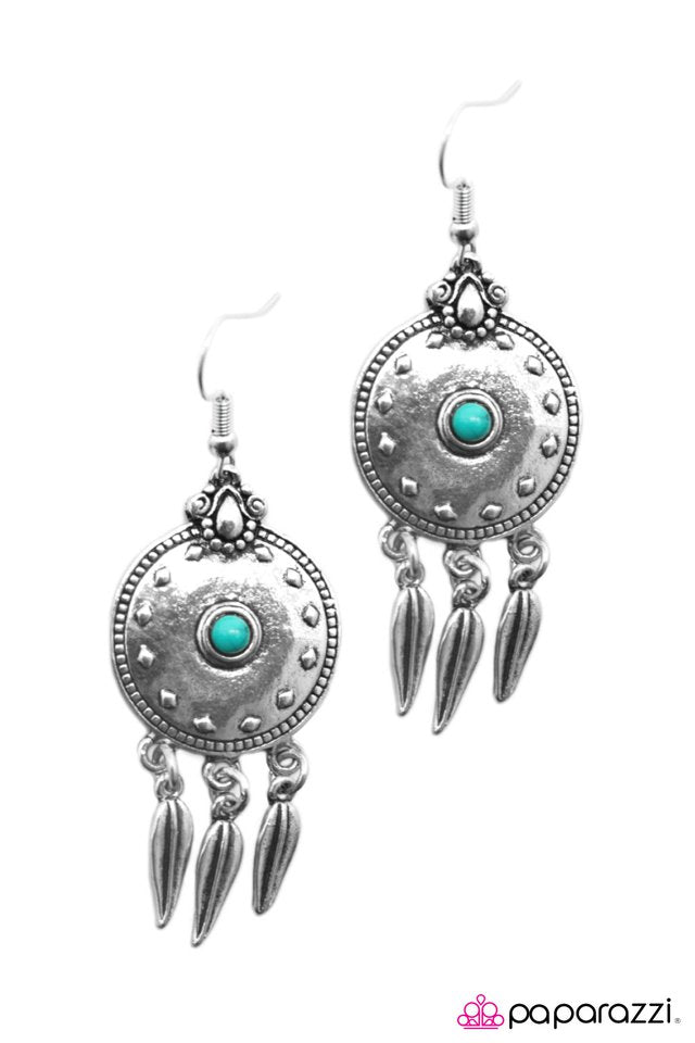 Paparazzi ♥ It Was All A Dream - Blue ♥ Earrings