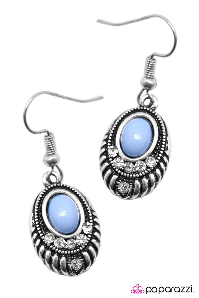 Paparazzi ♥ How Enchanting! - Blue ♥ Earrings
