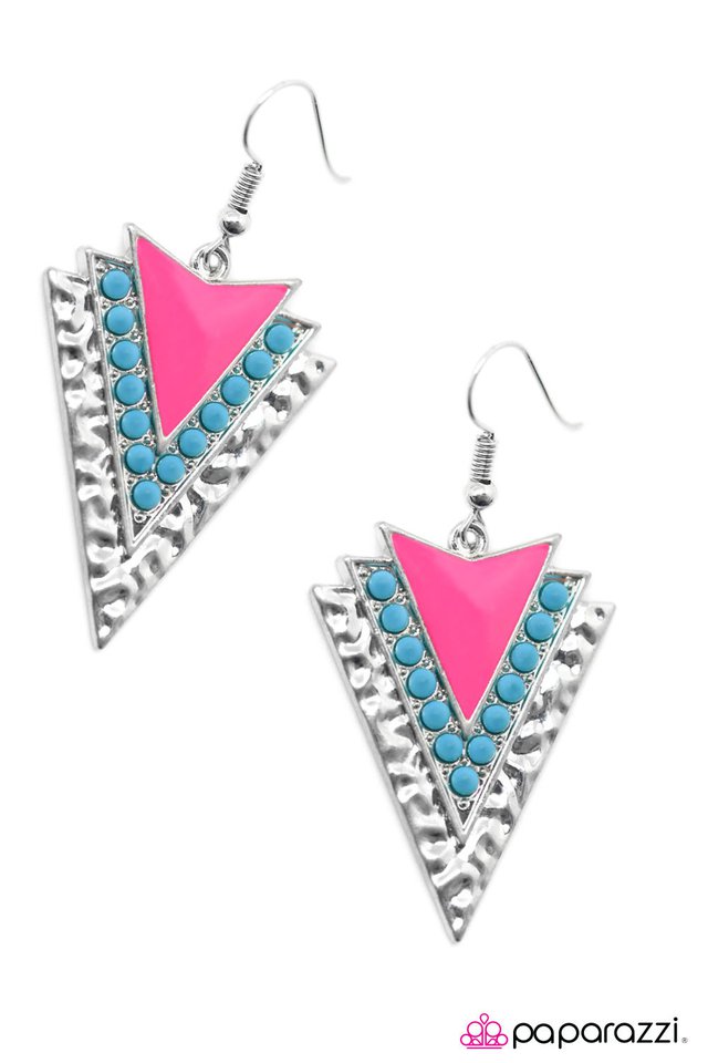 Paparazzi ♥ Breakout Artist - Multi ♥ Earrings