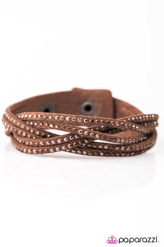 Paparazzi ♥ Home Run - Copper ♥ Bracelet