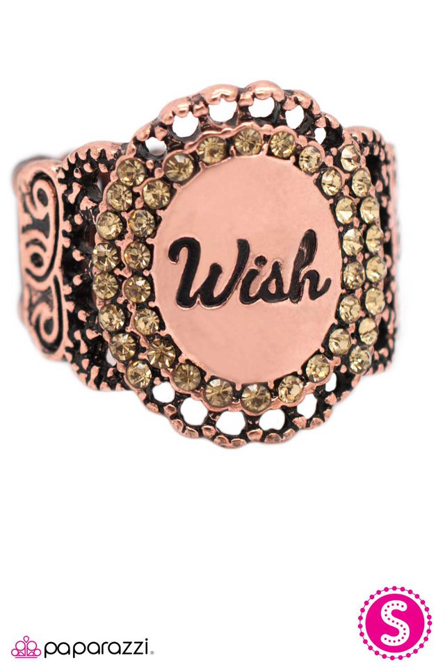 Paparazzi ♥ Wishin and Hopin - Copper ♥ Ring