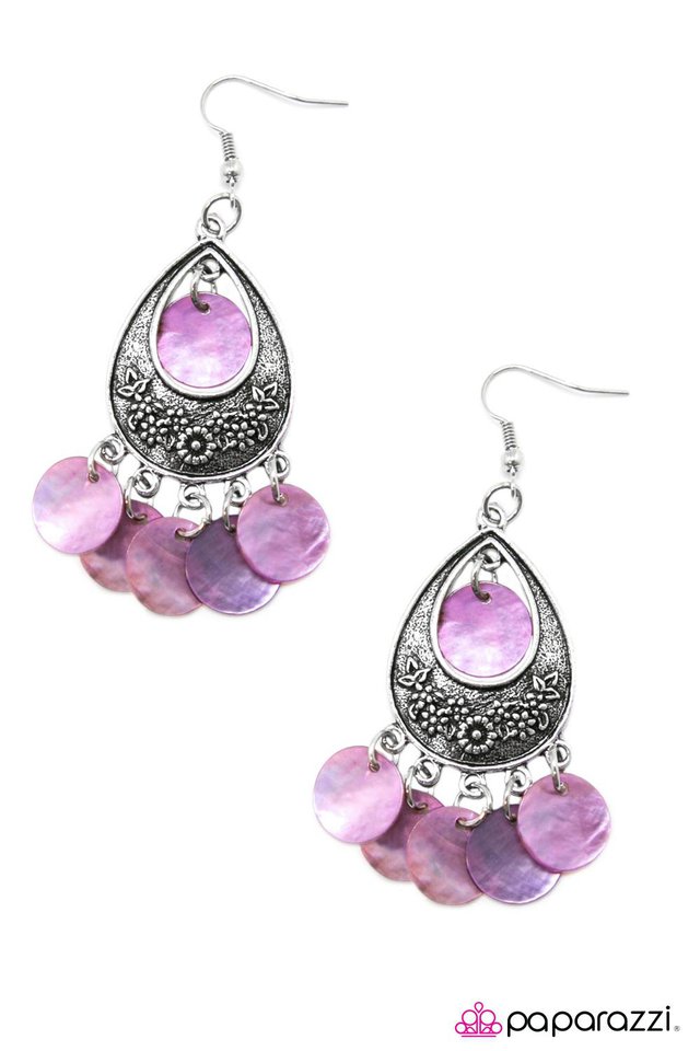 Paparazzi ♥ Truth Be Told - Purple ♥ Earrings