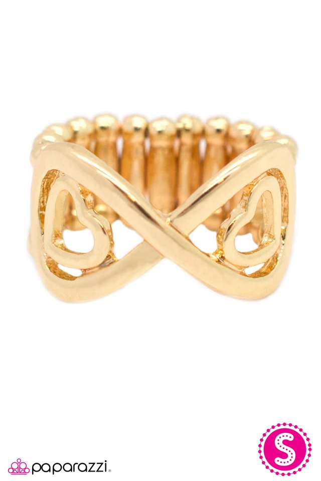 Paparazzi ♥ Heart and Soul - Gold ♥ Ring